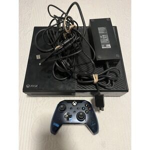 Microsoft Xbox one Black Console Bundle With Power Cord HDMI-Controller-TESTED